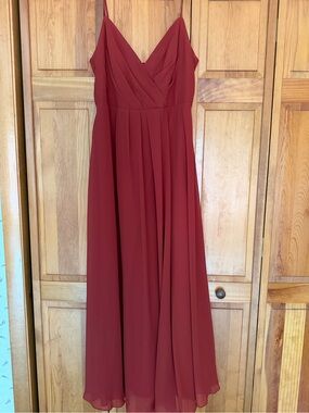 Levkoff Burnt Orange/Rust Dress